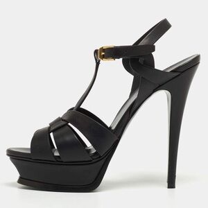 Saint Laurent Tribute Black Heels